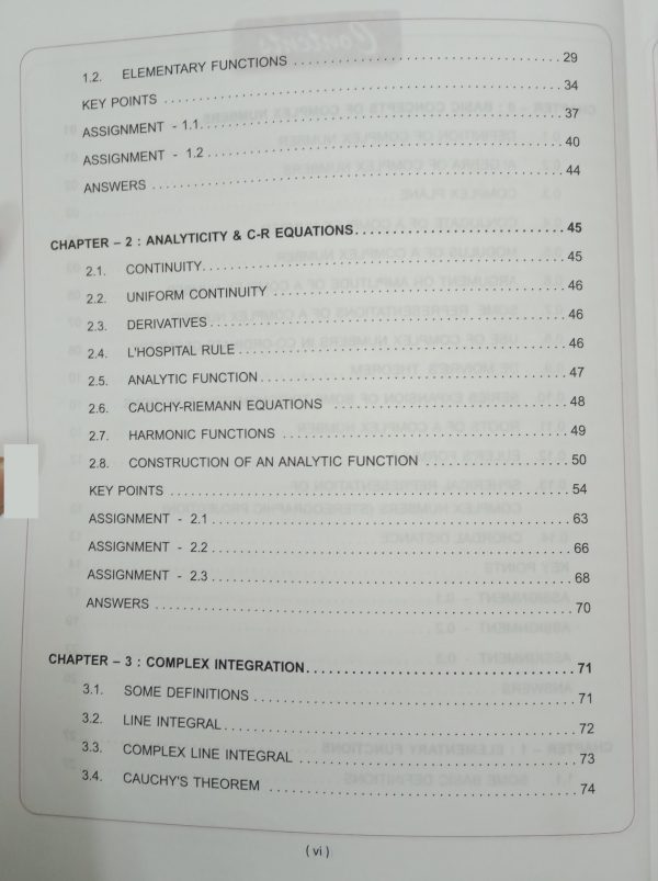 complex algebra 2nd edition