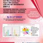 Unit Wise Previous Year Papers With Solutions CSIR UGC NET MATHEMATICS UNIT-3