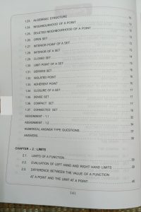 Real Analysis Edition 1st IIT JAM