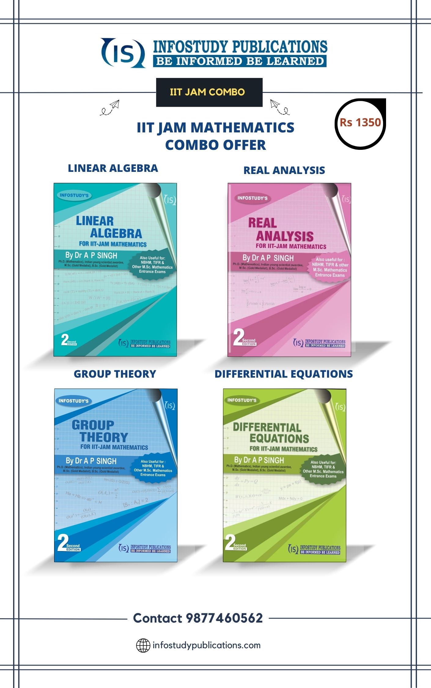 Combo Offer for IIT-Jam Mathematics