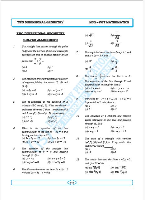 Solved MCQ Book for PGT Mathematics - Image 11
