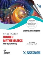 MCQ Book Part 3 Statistics