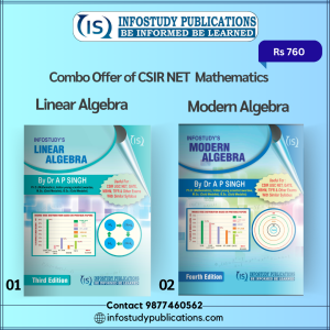 Combo of Linear Algebra and Modern Algebra for CSIR NET Maths