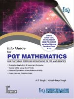 Solved MCQ Book for PGT Mathematics